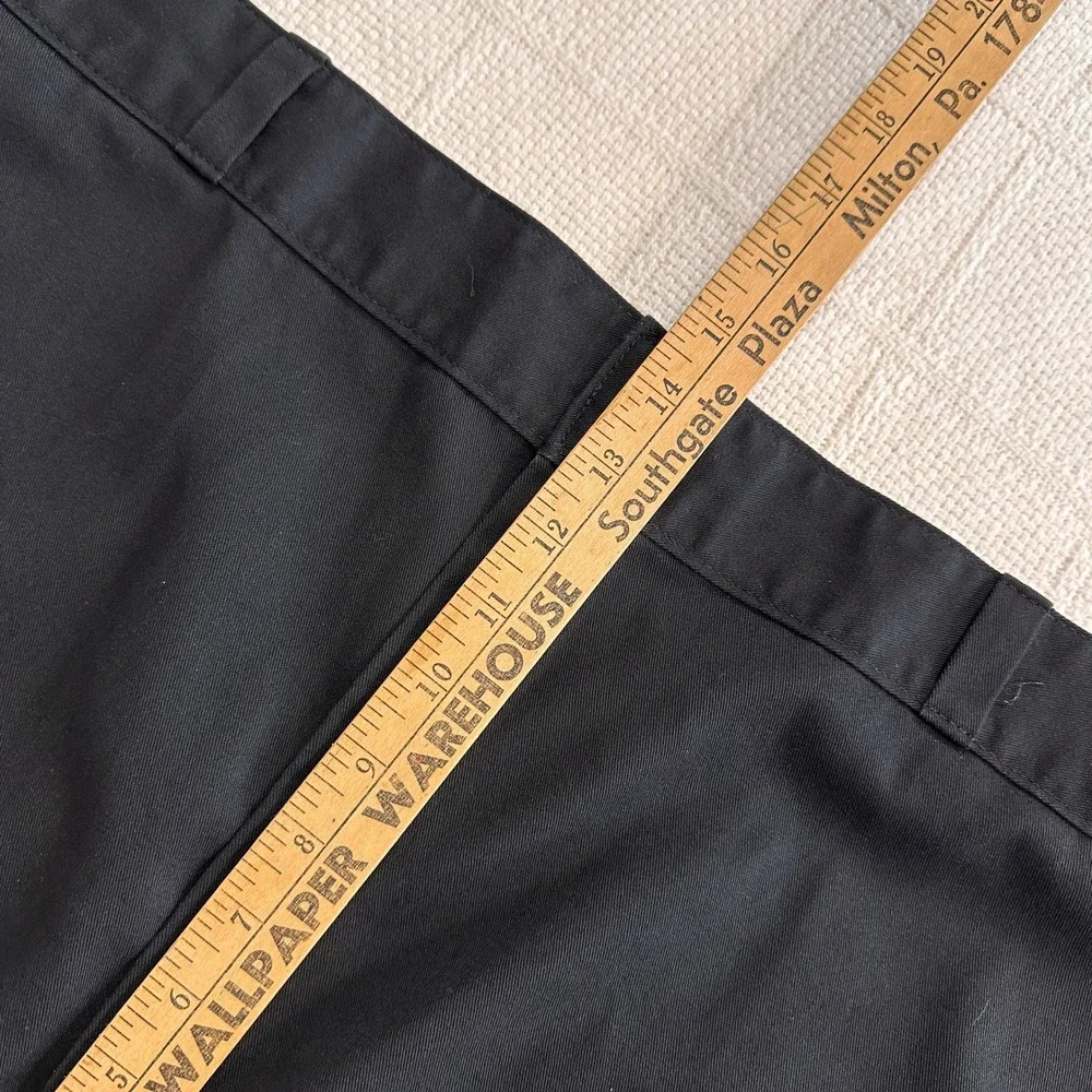 VTG 90s Dickies Black Work Shorts 42‎ Skate Workwear
